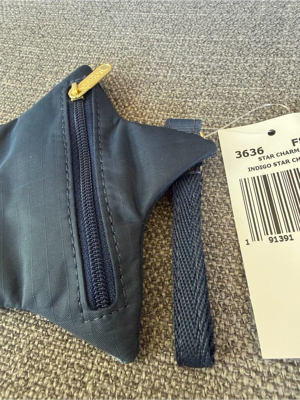 LeSportsac Indigo Star Charm New